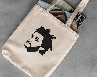 The weeknd Tote Bag, starboy tote bag, gift for friends, birthday gift tote bag, Shoulder bag, gift for her, gift for mothers day