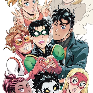 アメコミ・英語全6巻セットヤング・ジャスティスYOUNG JUSTICE