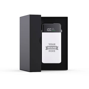 Cargador portátil Power Bank, regalo de empresa, regalo de bienvenida para empleados, regalo de empresa personalizado, PowerBank personalizado, Power Bank iPhone