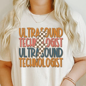 Ultrasound Technologist Crewneck Shirt for Sonographers, Sonography Student Grad Gift, Xray Tech Tee, Rad Tech Ultrasound Tech T-shirt Shirt