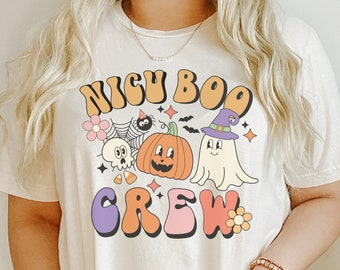 NICU Nurse Halloween Shirt, Neonatal Intensive Care Unit Nurse, Halloween Hospital Party Shirt, Spooky Fall Nurse, NICU Nursing Crew TShirt