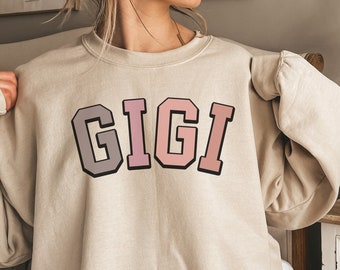 Gigi Sweatshirt, Gigi Shirt, New Gigi Gift, Grandma Gift, Gigi Gift, New Gigi, Pregnancy Announcement Reveal Sweater, Gigi Christmas Gift