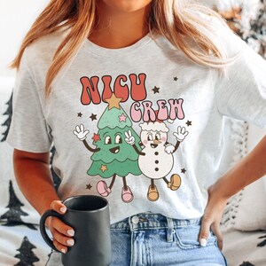 NICU Nurse Christmas Shirt, Neonatal Intensive Care Unit Nurse, Christmas Hospital Party Shirt, Festive XMas Nurse, NICU Nursing Group Shirt