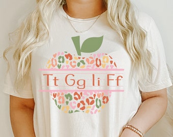 TGIF Teacher Shirt, Happy Friyay Shirt, Gift for Teacher, Leopard Print Teacher Shirt, Friday Weekend Shirt, Friyay Teacher TShirt,Teacher T