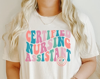 Retro CNA Shirt: Certified Nursing Assistant Tee