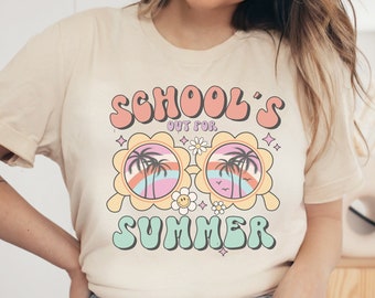 End Of School Year Teacher Shirt, Funny Teacher Shirt, Teacher Team Shirt, Last Day Of School, Teacher End Of Year, Teacher Summer Shirt