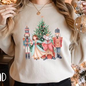 Nutcracker Sweatshirt, Christmas Sweatshirt, Sugar Plum Fairy Shirt, Christmas Sweater, Christmas Shirt, Xmas Shirt, Christmas Gift