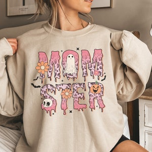 Momster Sweatshirt, Halloween Mom Sweatshirt, Women Halloween Shirt, Halloween Gifts, Fall Sweatshirt, Funny Halloween Shirt, Pumpkin Shirt