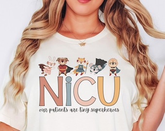 Neonatal ICU Nurse Shirt NICU Nurse TShirt Gift for NICU Nurse Appreciation Gift Neonatal Intensive Care Unit Shirt Matching Nicu Crew Tee