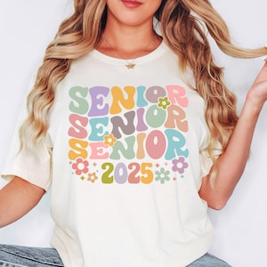 Senior 2025 Shirt, Senior Retro Shirt, 2025 Seniors Shirt, Senior 2025 Retro Shirt, Class of 2025 Senior Shirt, Graduation Gift for Senior