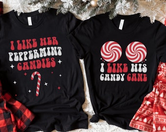 Funny Matching Couple Christmas Shirts Matching Funny Christmas Shirt Husband and Wife Matching Christmas Couple Shirts Couple Christmas PJs