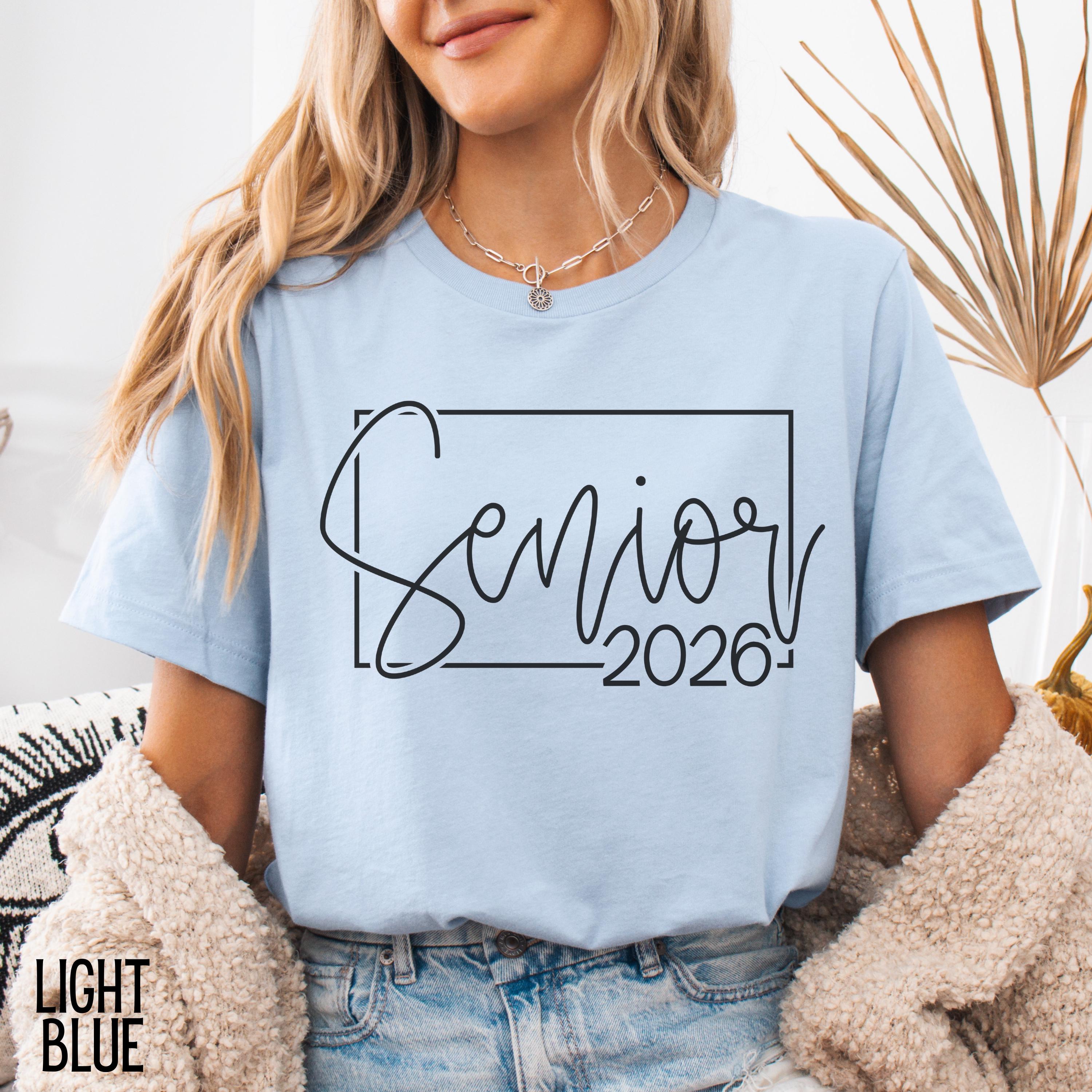 T-shirt "Senior Mom Class Of 2026" Fleurs - Pour Maman De Diplômé 2026 - Femme - 2