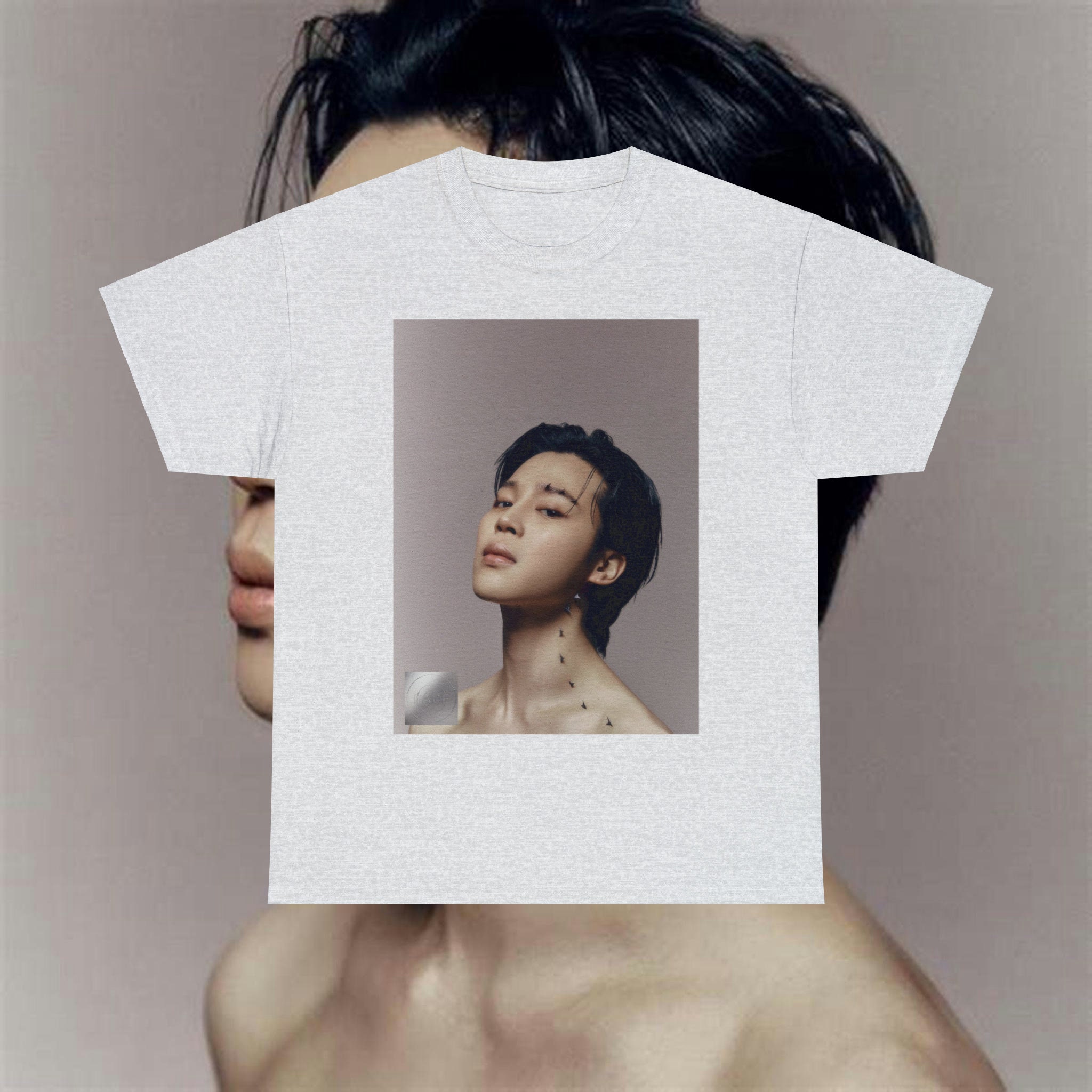 定番の冬ギフト Jimin Face Unisex Tshirt - Etsy アイドル