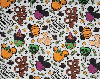Magical Halloween Snacks 100% Cotton Fabric | 1/2 Yard