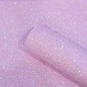Light Lavender Chunky Glitter Sheet