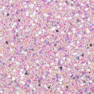 Purple Pink Mix Chunky Glitter Sheet image 2