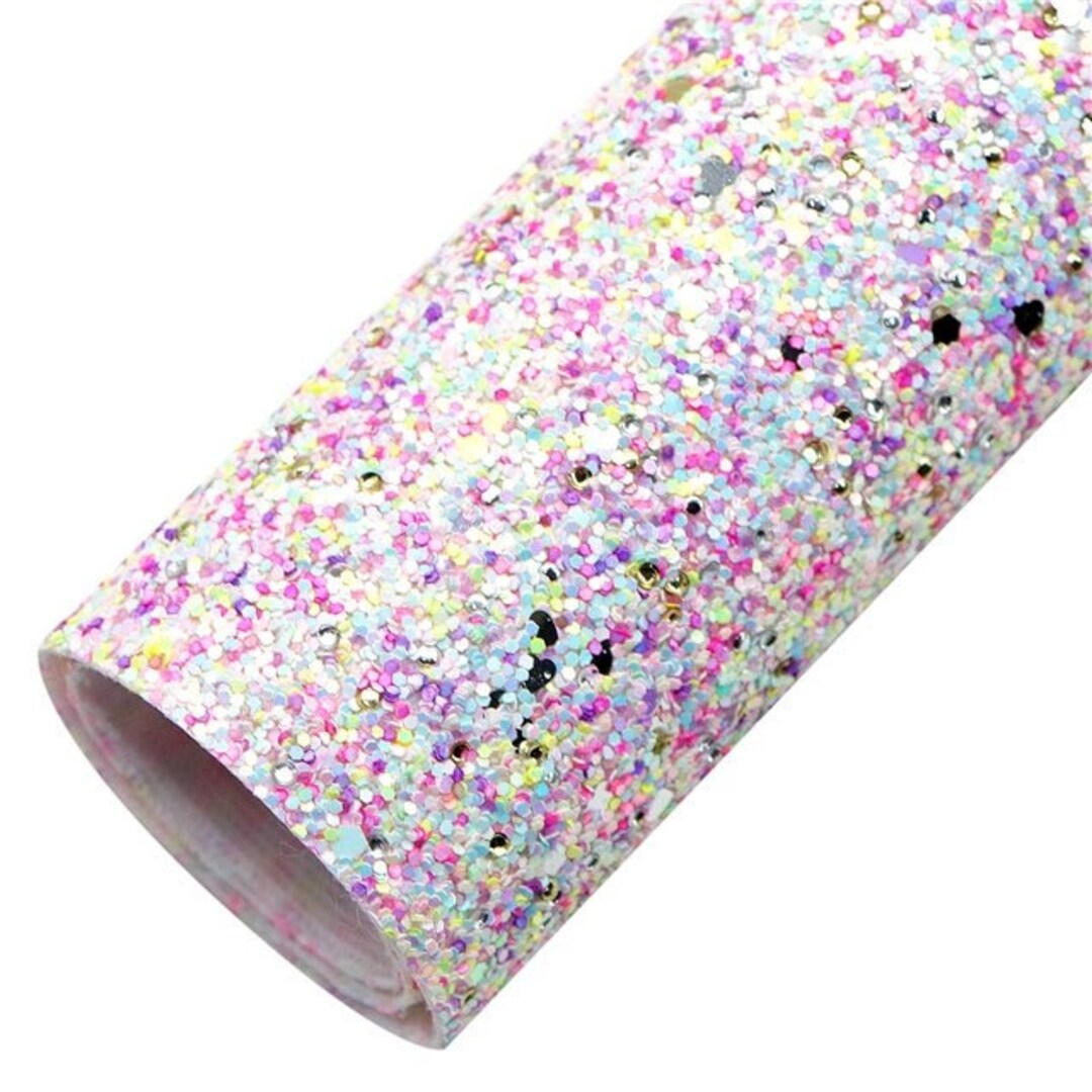 Birthday Cake Sprinkles Chunky Glitter Sheet - Etsy