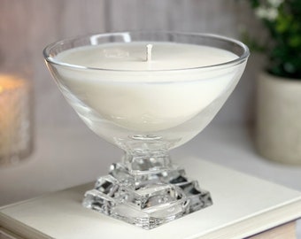 Vintage Candle, Crystal Candle, Vanilla Scent, Hostess Gift