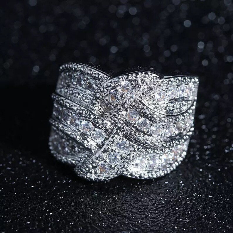 Aokarry Tree of Life Wide Band Rings for Women S925 Silver Eternity Wedding Band Rings 21MM Aokarry Tree of Life Wide Band Rings for Women S925 Silver Eternity Wedding Band Rings 21MM