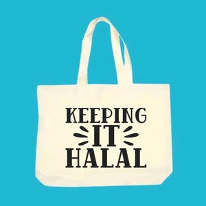 Islamic tote bags, Ramadan tote bags, Islamic gift, Ramadan gifts