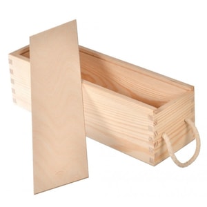 Wooden wine box eco packaging