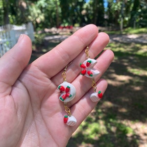 Cake Earrings | Miniature Food Earrings