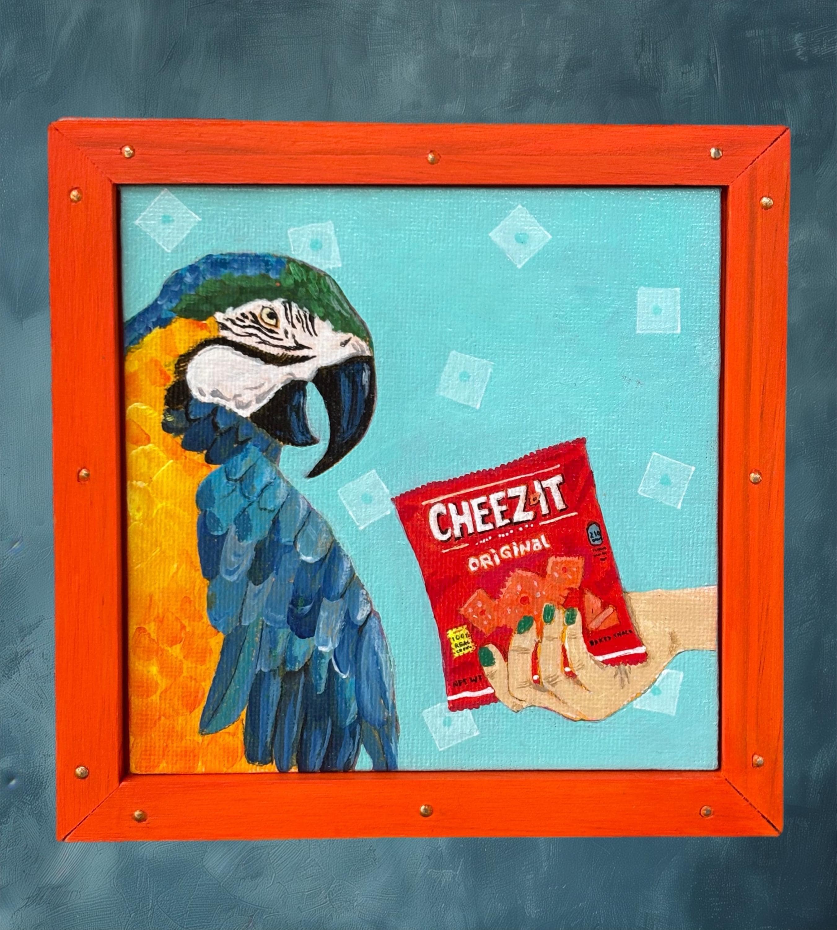 Cheez It Painting - Etsy