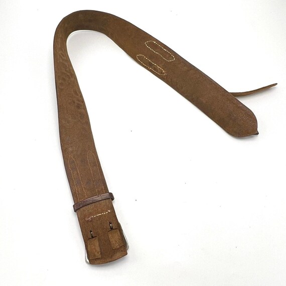 Girls Vintage Leather Western Belt Viola 24-26” H… - image 10