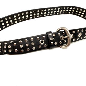 00s スタッズ crocodile belt archive vkei y2k Diesel Men 00S Studded Belt Croc Skull Grunge Y2K Classic