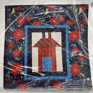 Mini Quilt Kit with Fabric: Connecting Threads December Wall Hanging (14x15.5)