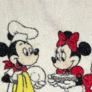 Vintage Mickey & Minnie Mouse Dish Hand Towel - Cannon - Walt Disney Productions USA image 4