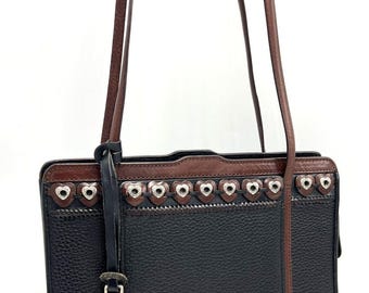 Brighton Travel Bag Carry on Rolling Duffel Weekender Brown Croc Leather Etsy