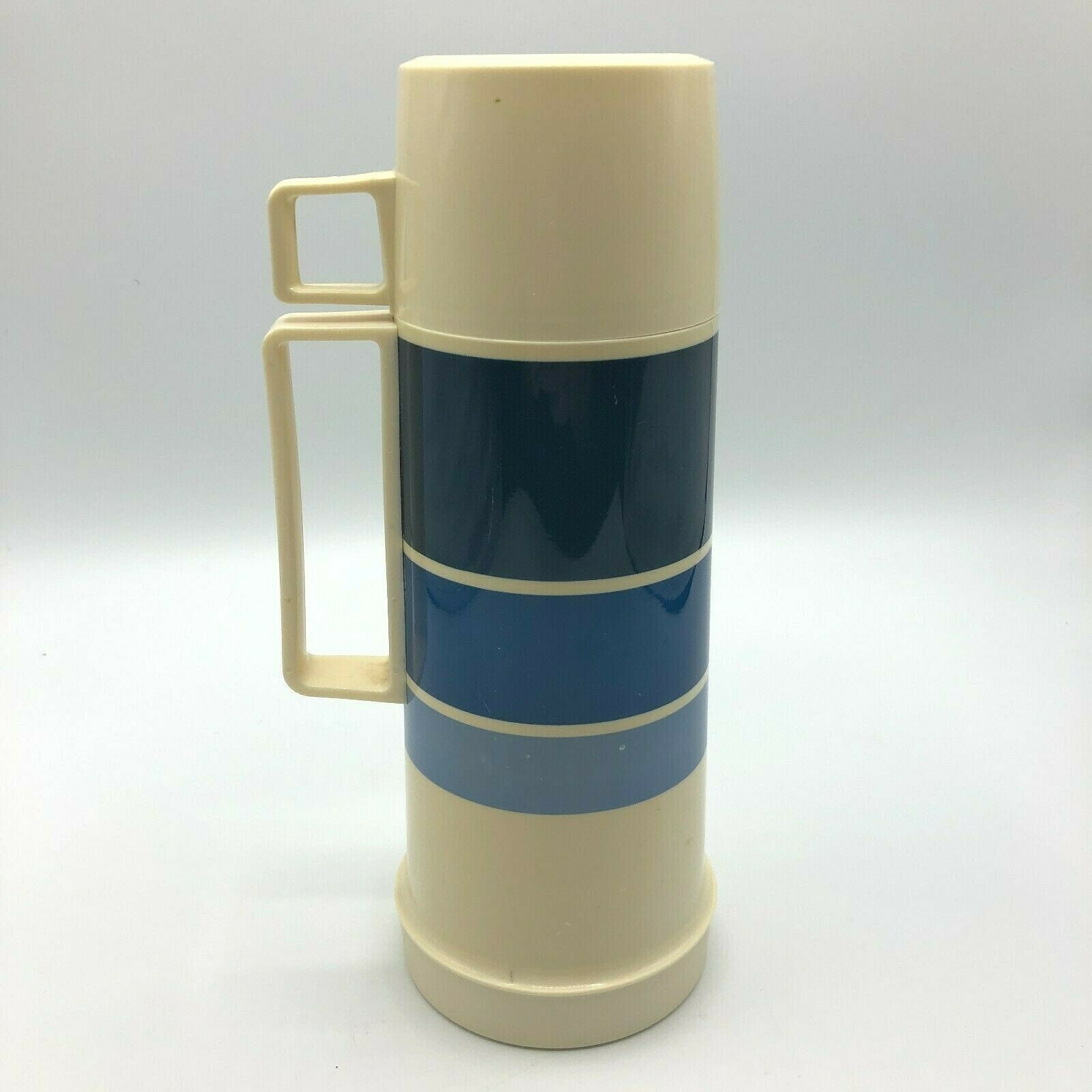 Thermos Three Shades of Blue Thermos Canada Plastic Thermos Etsy