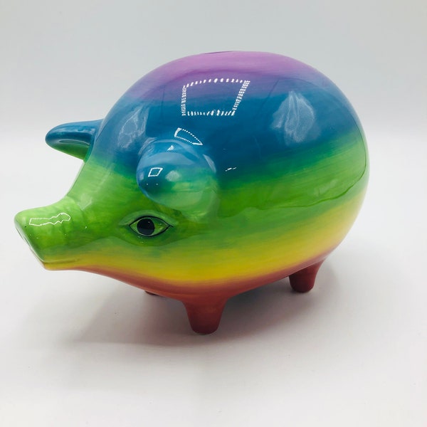 Piggy Bank Stopper Etsy