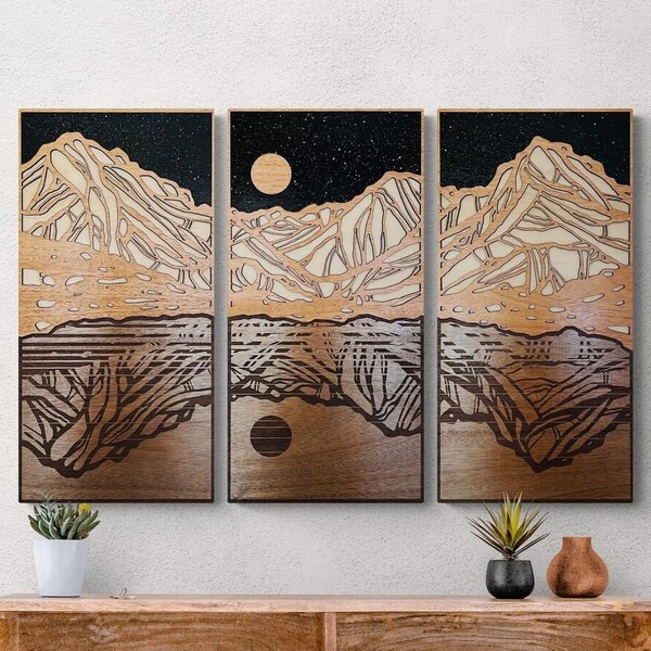 Triptych Wall Art Etsy