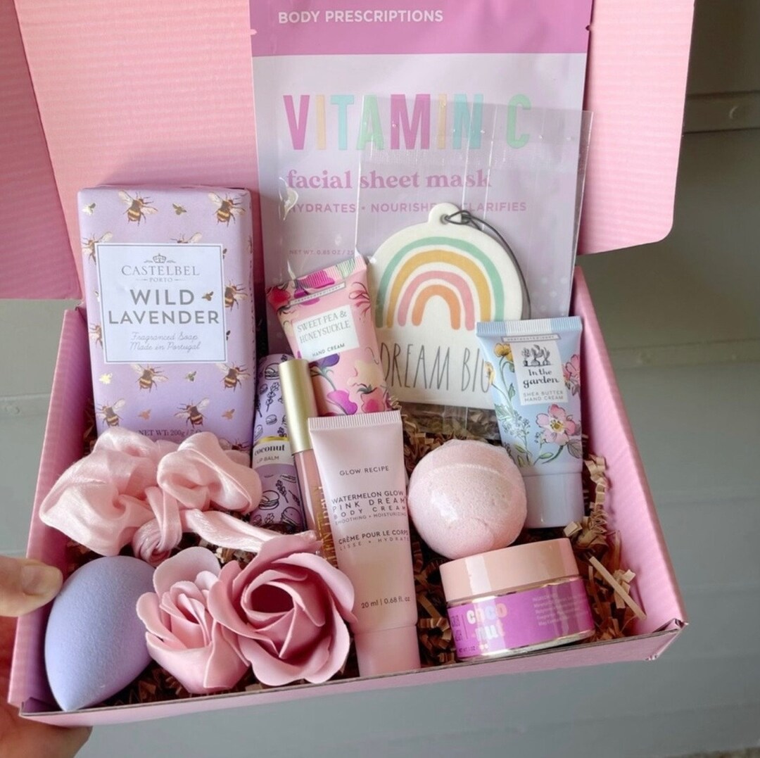 Pink Mystery Beauty Box Etsy