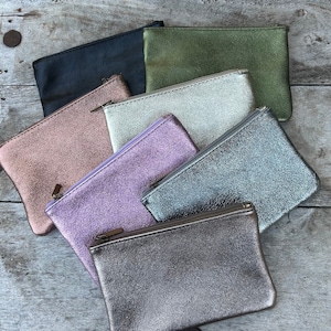 Porte-monnaie, portefeuille, pochette cuir