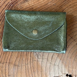 Porte-monnaie, portefeuille, pochette en cuir image 6