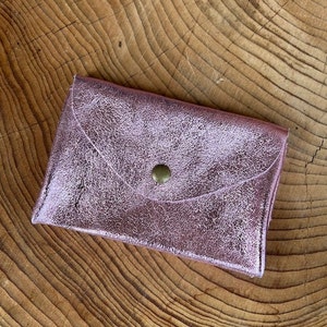 Porte-monnaie, portefeuille, pochette en cuir image 9