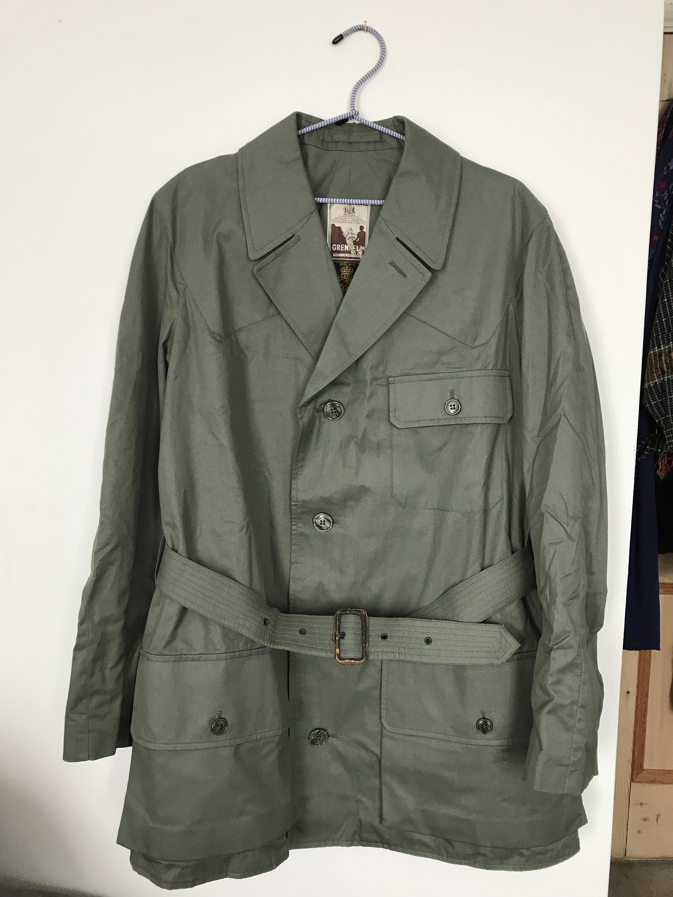 Vintage Canvas Hunting Jacket Grenfell / Original Cordings - Etsy