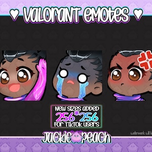 VALORANT emotes ASTRA PACK for Twitch / Discord / Youtube