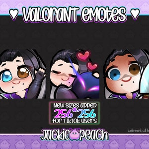 VALORANT emotes FADE PACK for Twitch / Discord / Youtube
