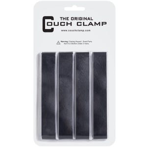 Couch Clamp® Sectional Sofa Connectors and No-Slip Furniture Pads