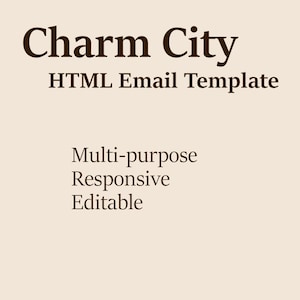 Mehrzweck-HTML-E-Mail-Vorlage