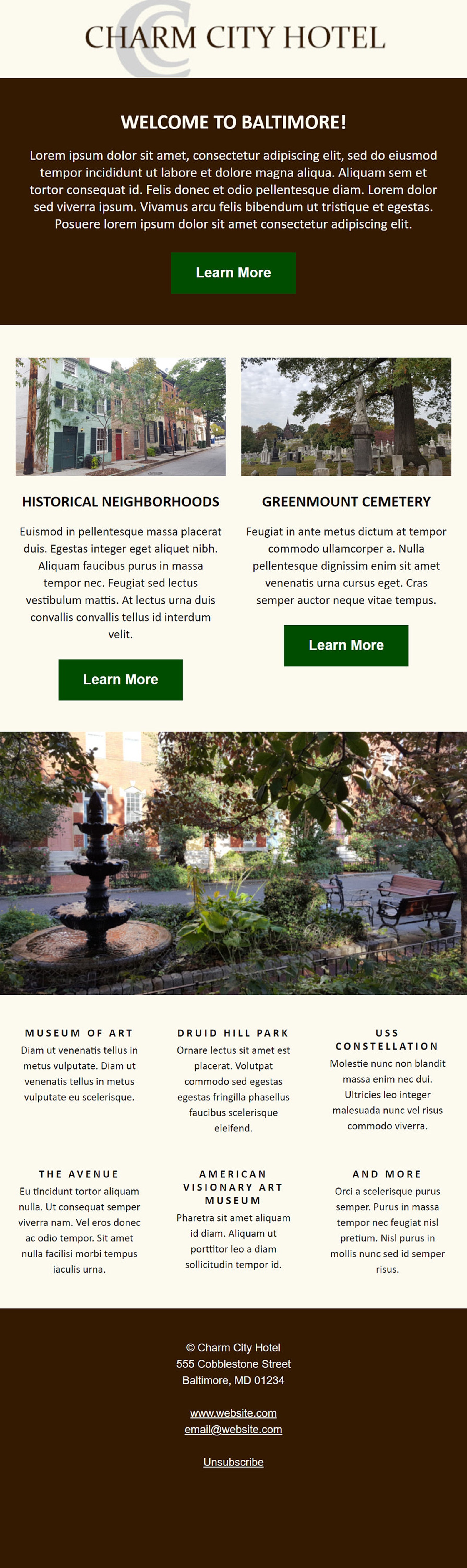 Multi-purpose HTML Email Template - Etsy