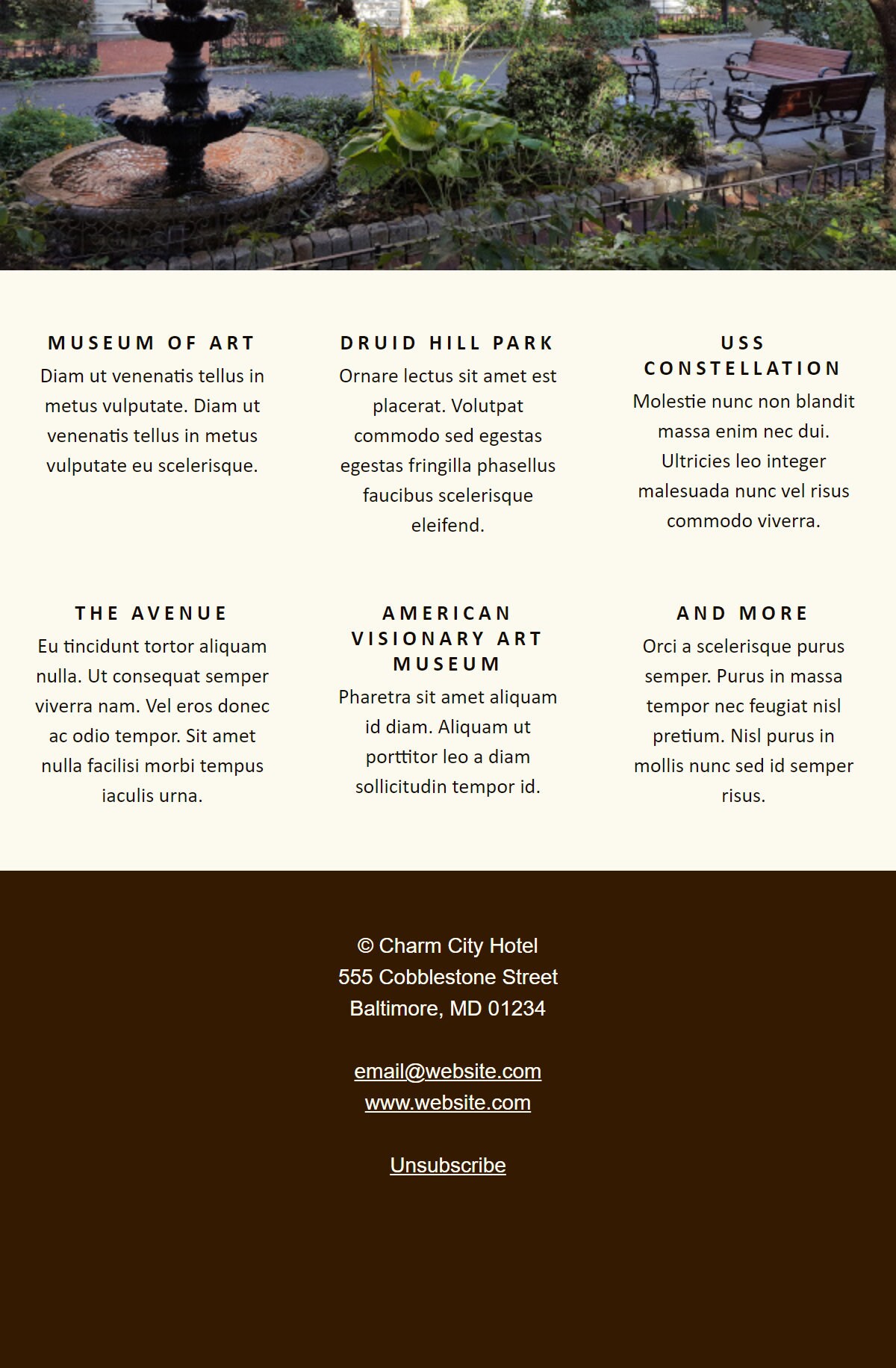 Multi-purpose HTML Email Template - Etsy