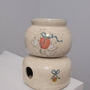 International China Stoneware, Country Geese, Whimsical Marmalade, Potpourri and Simmerer
