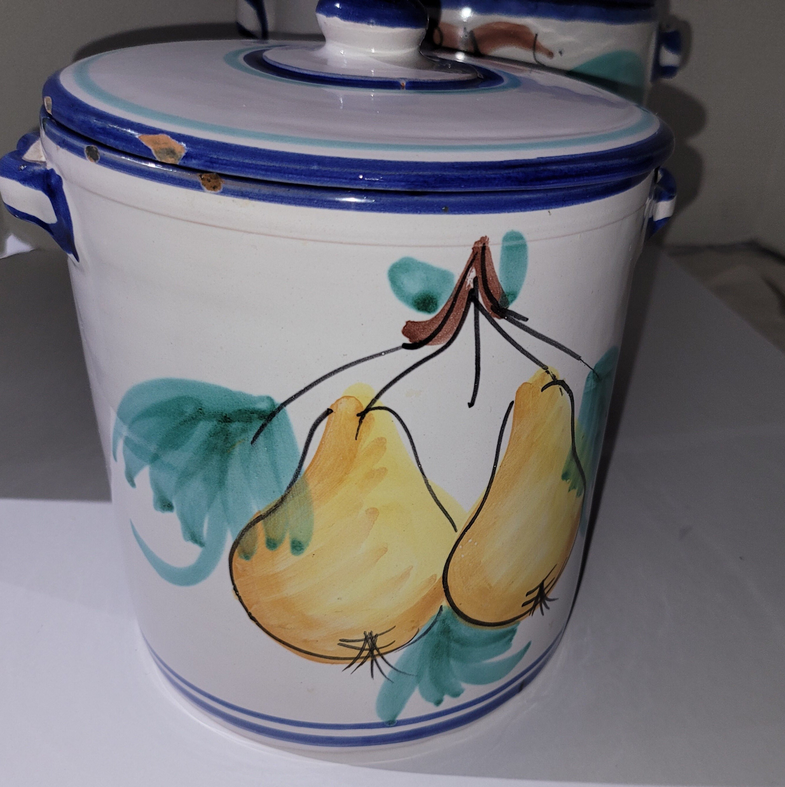 Vietri Canister - Etsy