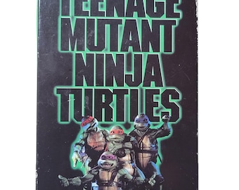 Las Tortugas Ninja Adolescentes Mutantes La Película VHS 1990 Acción Real TMNT Retro
