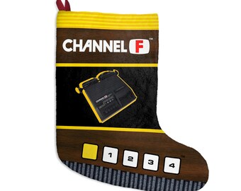 Channel F Christmas Stockings